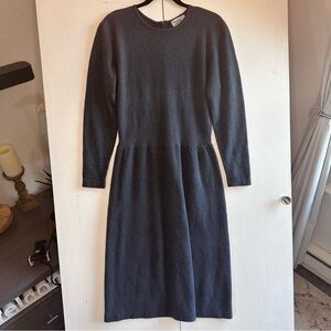 Elegant Gray Women's Dress